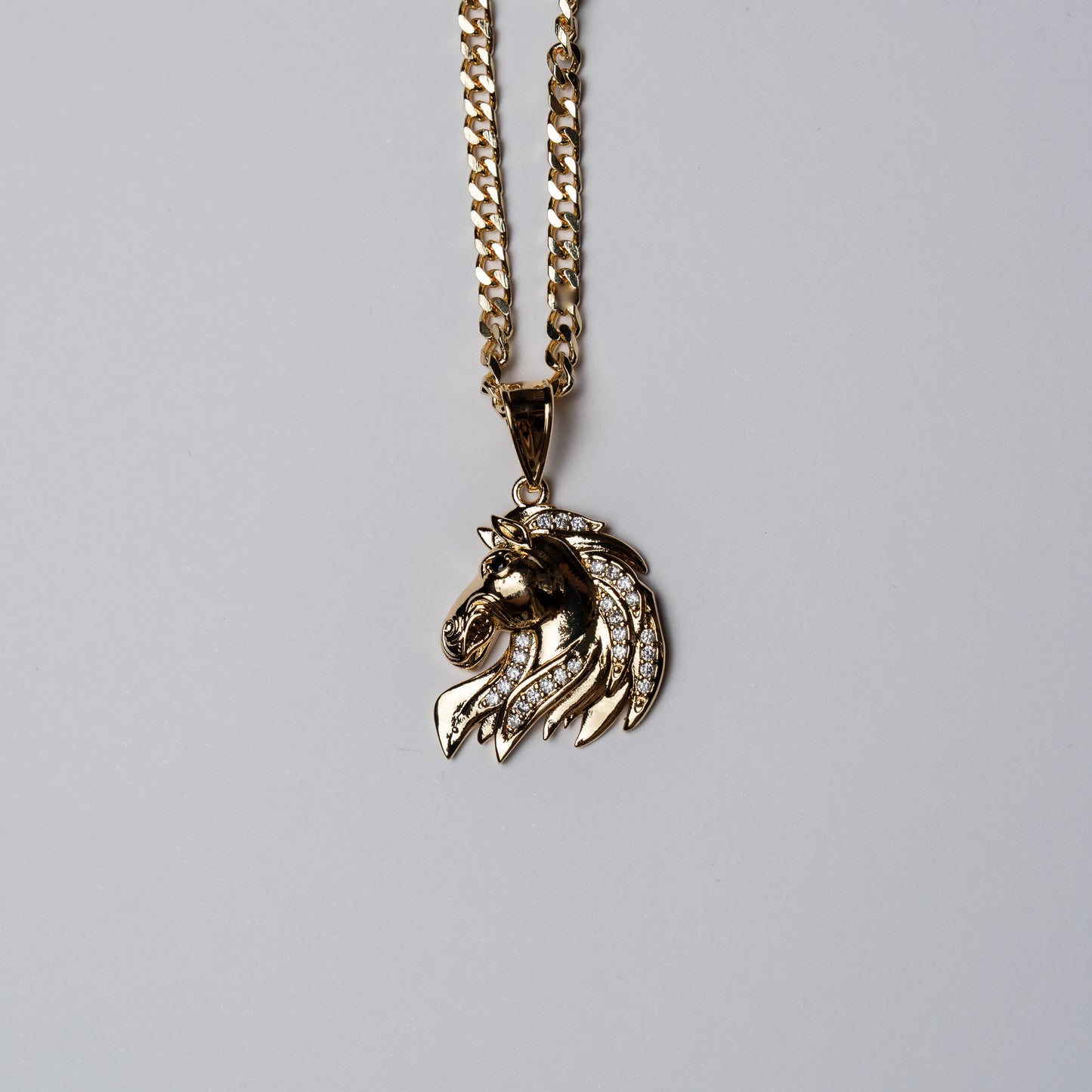 Collar Corcel Indomable Colgante para los Amantes de la Aventura